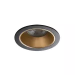 Oczko sufitowe GLOZO DSO G/B okrągły stop aluminium kolor złoty / czarny 1XGx5,3/GU10