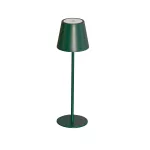 Lampka stołowa bezprzewodowa INITA LED IP54 GN barwa ciepłobiała 3000K max 138Lm kolor zielony