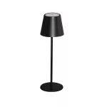 Lampka stołowa bezprzewodowa INITA LED IP54 B barwa ciepłobiała 3000K max 138Lm kolor czarny