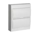 Rozdzielnica natynkowa DB212S 2X12P/SMD-P dł. 270 szer.100 wys.326 kolor biały