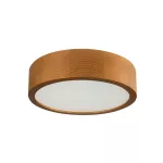 Plafoniera drewniana JASMIN 270-G/O okrągła 27cm kolor złoty dąb 1XE27