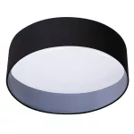Plafoniera dekoracyjna RIFA LED 17,5W NW B/W barwa biała 4000K 1500Lm okrągła 40cm kolor czarny / biały