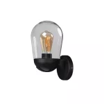 Kinkiet ogrodowy LIEGO EL 28 UP B E27 IP44 max 15W kolor czarny