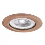 Oczko sufitowe ARGUS II CT-2114-AN okrągły stal kolor miedź matowa 1XGx5,3/GU10