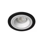 Oczko sufitowe FELINE DSO W/B okrągły stop aluminium kolor biały / czarny 1XGx5,3/GU10
