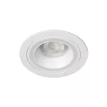Oczko sufitowe FELINE DSO W/W okrągły stop aluminium kolor biały 1XGx5,3/GU10