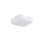 Plafoniera LED IPER LED 19W-NW-L kwadrat 20cmx20cm 2280lm 120lm/W barwa biała IP65 IK10 kolor biały PZH  Gwarancja lat 5