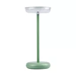 Lampka stołowa bezprzewodowa FLUXY LED IP44 GN barwa ciepłobiała 3000K max 82Lm kolor zielony
