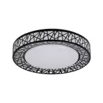Plafoniera AMAZI LED 17,5W NW B barwa 4000K 925Lm okrągły 38cm kolor czarny