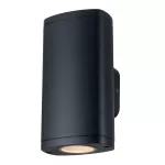 Oprawa elewacyjna ZEVI EL 2GU10 B GU10 IP54 2 x max 10W kolor czarny