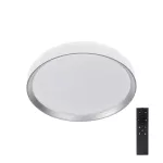 Plafoniera LED LIXAN CCTDIM W/SR max 47W okrągły Ø38,6 max 4100lm ciepłobiała/biała/chłodnobiała 3000-6500K biały/srebrny 5 lat Gwarancji