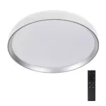 Plafoniera LED LIXAN XL CCTDIM W/SR max 65W okrągły Ø48,5 max 6700lm ciepłobiała/biała/chłodnobiała 3000-6500K biały/srebrny 5 lat Gwarancji