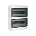 Rozdzielnica modułowa natynkowa KDB-IP65-S26T MK2 2x13P IP65 IK08 odporna na UV kolor szary
