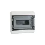 Rozdzielnica modułowa natynkowa KDB-IP65-S09T MK2+ 9P IP65 IK08 odporna na UV z dodatkowymi zaciskami N/PE kolor szary