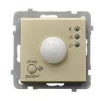 Elektroniczny czujnik ruchu; SONATA; SZAMPAŃSKI ZŁOTY; ŁP-16R/m/39