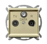 Gniazdo RTV-DATA; SONATA; SZAMPAŃSKI ZŁOTY; GPA-RD/m/39