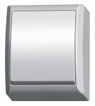 Łącznik jednobiegunowy; FALA; BIAŁY; ŁNH-1H/00