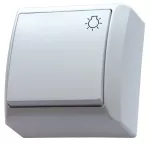 Łącznik zwierny "światło"; BIS; BIAŁY; ŁN-5B/00