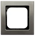 Ramka pojedyncza; SONATA STAL INOX; STAL INOX; R-1RM/37