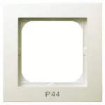 Ramka pojedyncza do łączników IP-44; AS; ECRU; RH-1G/27