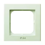 Ramka pojedyncza do łączników IP-44; SONATA; ECRU; RH-1R/27