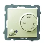 Regulator temperatury z czujnikiem napowietrznym; AS; ECRU; RTP-1GN/m/27