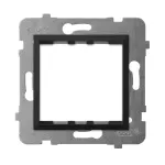 Adapter podtynkowy systemu OSPEL 45 do serii Aria; ARIA; CZARNY MATOWY; AP45-1U/m/33