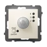 Elektroniczny czujnik ruchu; ARIA; ECRU; ŁP-16U/m/27