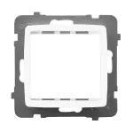 Adapter podtynkowy systemu OSPEL 45 do serii Karo; KARO; BIAŁY; AP45-1S/m/00