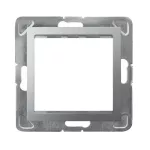 Adapter podtynkowy systemu OSPEL 45 do serii Impresja; IMPRESJA; SREBRO; AP45-1Y/m/18