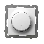 Ściemniacz uniwersalny do obc. żarowego, halogen. oraz LED, produkt zawiera nanocząsteczki srebra; AS ANTYBAKTERYJNY; BIAŁY; ŁP-8GAL2/m/00