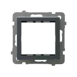 Adapter podtynkowy systemu OSPEL 45 do serii Sonata; SONATA; SZARY GRAFIT; AP45-1R/m/73
