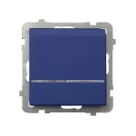 Łącznik hotelowy z podświetleniem pomarańczowym; SONATA; KOBALT; ŁP-15RS/m/86