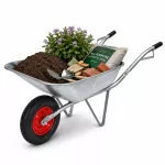 AWTOOLS TACZKA OGRODOWA  80L. OCYNK./SPAWANA