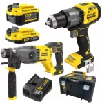STANLEY ZESTAW V20 (SFMCD726, SFMCH900) 1x4,0Ah 1x2,0Ah PRO-STACK BL
