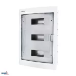 ROZDZIELNICA PODTYNKOWA IP40 ZACISKI 36N+36PE 3x12P POJ. DRZWI