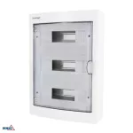 ROZDZIELNICA NATYNKOWA IP40 ZACISKI 36N+36PE 3x12P POJ. DRZWI