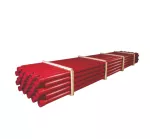 Rura osłonowa sztywna z kielichiem ROS-M (RHDPE) 110/5,5 -czerwona -6 m (50szt/paleta)