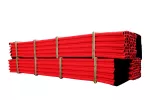 Rura karbowana dwuwarstwowa w odcinkach, wzmocniona RODOH 232/200-6mb-czerwona 750N (11szt/paleta)