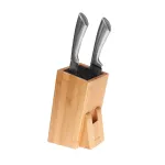 KINGHOFF BLOK NA NOŻE BAMBUS 10,5x10,5x25cm