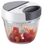 KINGHOFF ROZDRABNIACZ KUCHENNY NAPĘDZANY MECHANICZNIE BIAŁY 900ml