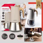 KLAUSBERG KAWIARKA STALOWA ESPRESSO 600ml INDUKCJA