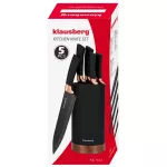 KLAUSBERG NOŻE KUCHENNE ZESTAW  5 ELEMENTÓW