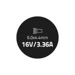 Zasilacz do Fujitsu 65W | 16V | 3.36A | 6.0*4.4 | +kabel zasilający