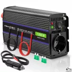 Qoltec Przetwornica napięcia Monolith 1200 MS Wave | 12V na 230V | 600/1200W | USB