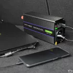 Qoltec Przetwornica napięcia Monolith 1200 MS Wave | 12V na 230V | 600/1200W | USB