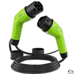 Qoltec Kabel EV Typ 2 do ładowania samochodu elektrycznego i hybryd | 22kW | 32A | 5m
