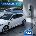 Qoltec Kabel EV Typ 2 do ładowania samochodu elektrycznego i hybryd | 22kW | 32A | 5m
