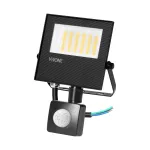 NIVALIS LED naświetlacz z PIR 20 W, 1600 lm, IP44, 4000 K