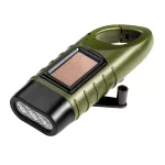 Latarka LED z korbką i panelem solarnym, 50 lm, IP42, 6000 K, 40 mAh